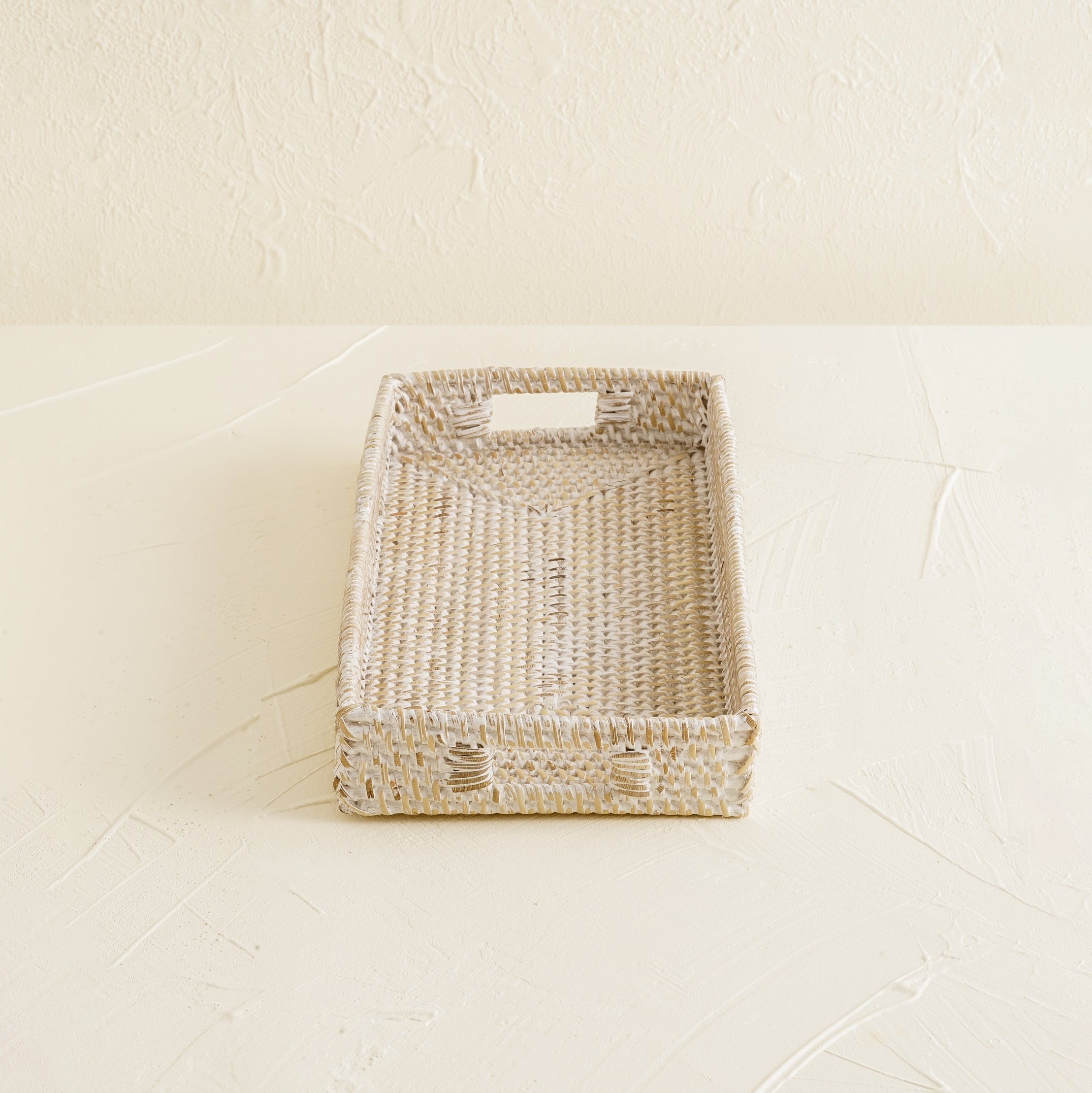 Mini Rattan Tray - Small Rectangular Rattan Display Tray